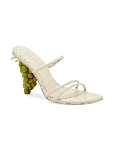 Cult Gaia Women's Grape 95MM Leather Sandals - Dominga - Size 9 | Thumbnail 2 Cult Gaia Women's Grape 95MM Leather Sandals - Dominga - Size 9 | Thumbnail 2
