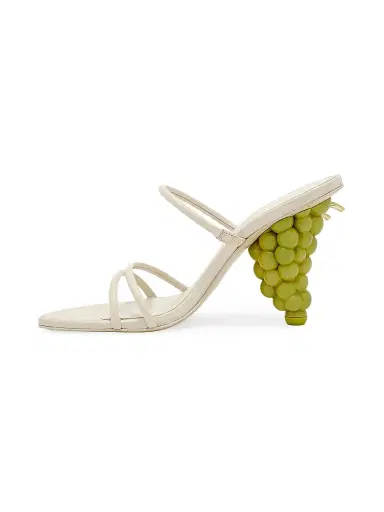 Cult Gaia Women's Grape 95MM Leather Sandals - Dominga - Size 9 | Thumbnail 4 Cult Gaia Women's Grape 95MM Leather Sandals - Dominga - Size 9 | Thumbnail 4