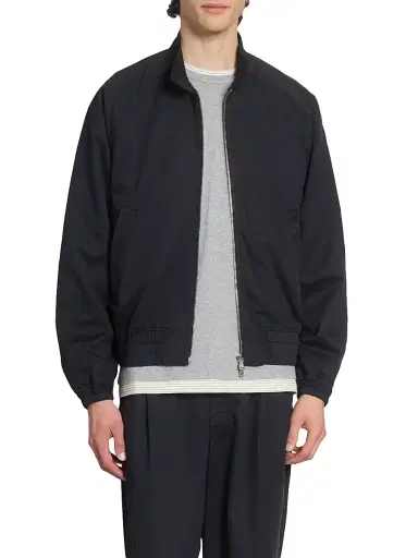 OFFICINE GÉNÉRALE Men's Cory Twill Bomber Jacket - Faded Black - Size XL | Thumbnail 3 OFFICINE GÉNÉRALE Men's Cory Twill Bomber Jacket - Faded Black - Size XL | Thumbnail 3
