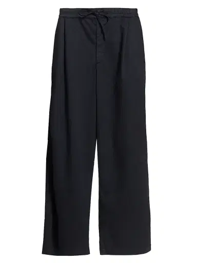 OFFICINE GÉNÉRALE Men's Peterson Twill Drawstring Trousers - Faded Black - Size 38 | Thumbnail 1 OFFICINE GÉNÉRALE Men's Peterson Twill Drawstring Trousers - Faded Black - Size 38 | Thumbnail 1