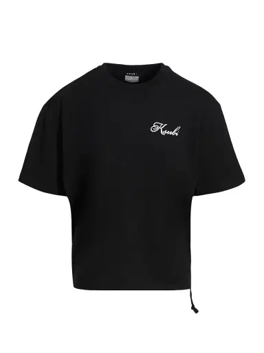 Ksubi Men's Future Memory Krown Halen Cotton T-Shirt - Black | Thumbnail 1 Ksubi Men's Future Memory Krown Halen Cotton T-Shirt - Black | Thumbnail 1