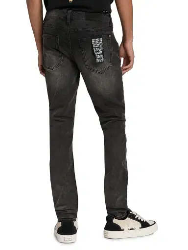 Ksubi Men's Future Memory Van Winkle Graphic Jeans - Black | Thumbnail 5 Ksubi Men's Future Memory Van Winkle Graphic Jeans - Black | Thumbnail 5