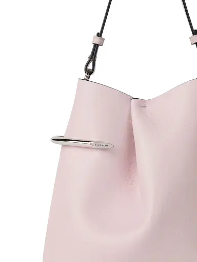 Givenchy Women's Pinch Me Pouch in Nappa Leather - Baby Pink | Thumbnail 5 Givenchy Women's Pinch Me Pouch in Nappa Leather - Baby Pink | Thumbnail 5