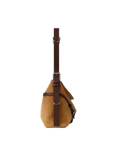 Givenchy Women's Medium Voyou Shoulder Bag in Suede and Leather | Thumbnail 3 Givenchy Women's Medium Voyou Shoulder Bag in Suede and Leather | Thumbnail 3