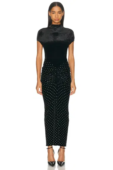 ALAÏA Draped Dress | Thumbnail 1 ALAÏA Draped Dress | Thumbnail 1