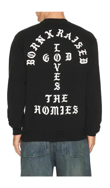 Born x Raised Unconditional Love Crew neck Sweatshirt | Thumbnail 1 Born x Raised Unconditional Love Crew neck Sweatshirt | Thumbnail 1