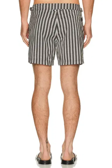 Tom Ford Geometric Print Micro Compact Poplin Swim Short | Thumbnail 2 Tom Ford Geometric Print Micro Compact Poplin Swim Short | Thumbnail 2