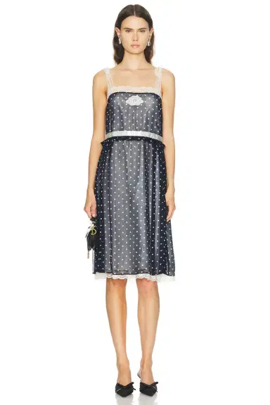 Marc Jacobs Ribbon Strap Chiffon Dress | Thumbnail 1 Marc Jacobs Ribbon Strap Chiffon Dress | Thumbnail 1