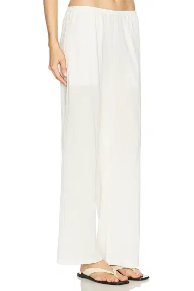 Toteme Cotton Silk PJ Pant | Thumbnail 2 Toteme Cotton Silk PJ Pant | Thumbnail 2