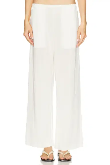 Toteme Cotton Silk PJ Pant | Thumbnail 1 Toteme Cotton Silk PJ Pant | Thumbnail 1