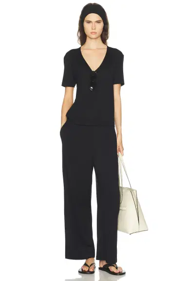 TOTEME Cotton Silk PJ Pant | Thumbnail 5 TOTEME Cotton Silk PJ Pant | Thumbnail 5