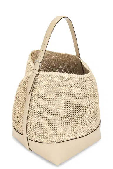Toteme Belted Woven Leather Tote Bag | Thumbnail 5 Toteme Belted Woven Leather Tote Bag | Thumbnail 5