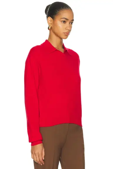 EAVES Whinifred Knit Polo | Thumbnail 4 EAVES Whinifred Knit Polo | Thumbnail 4