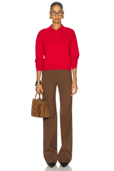 EAVES Whinifred Knit Polo | Thumbnail 6 EAVES Whinifred Knit Polo | Thumbnail 6
