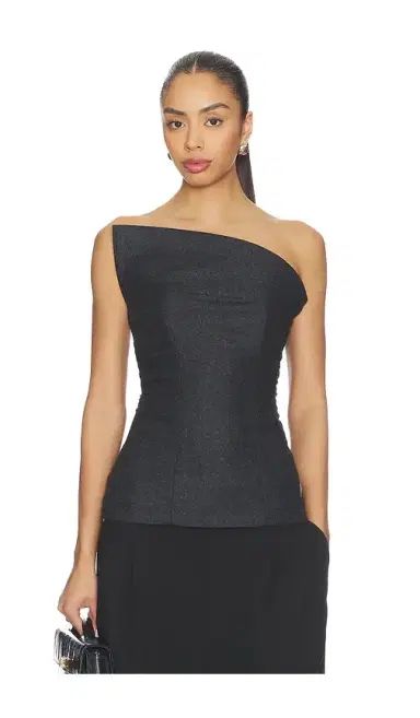 EAVES Helge Wool Flannel Structured Top | Thumbnail 1 EAVES Helge Wool Flannel Structured Top | Thumbnail 1