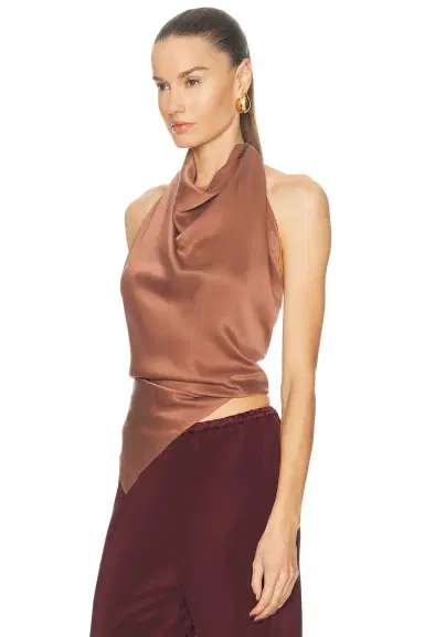 EAVES Frida Silk Top | Thumbnail 5 EAVES Frida Silk Top | Thumbnail 5