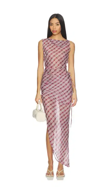 EAVES Phoebe Asymmetric Dress | Thumbnail 6 EAVES Phoebe Asymmetric Dress | Thumbnail 6