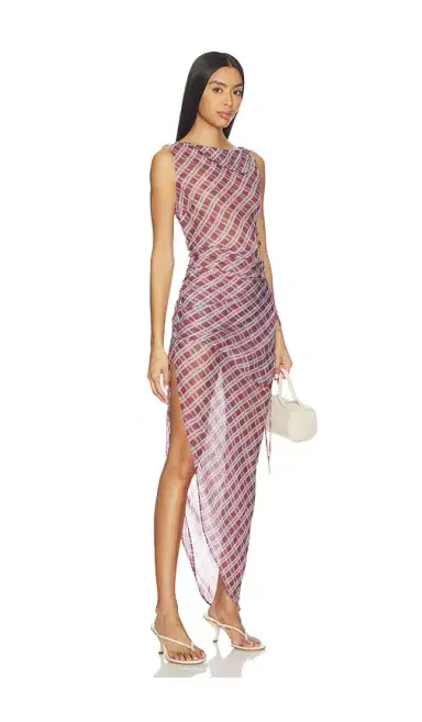 EAVES Phoebe Asymmetric Dress | Thumbnail 7 EAVES Phoebe Asymmetric Dress | Thumbnail 7