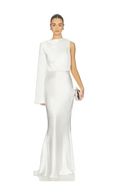Misha The Mantello Satin Dress | Thumbnail 1 Misha The Mantello Satin Dress | Thumbnail 1