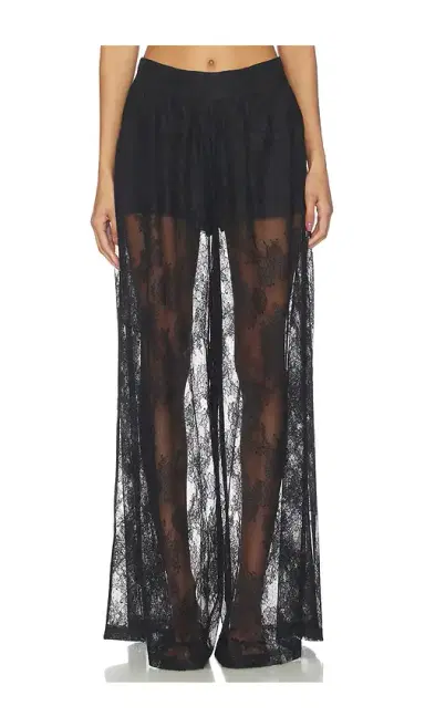 Bardot Hildie Wide Leg Lace Pant | Thumbnail 1 Bardot Hildie Wide Leg Lace Pant | Thumbnail 1