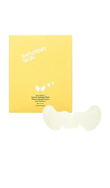 Saturday Skin Yuzu Vitamin C Butterfly Hydrogel Mask 4 Pack | Thumbnail 1 Saturday Skin Yuzu Vitamin C Butterfly Hydrogel Mask 4 Pack | Thumbnail 1