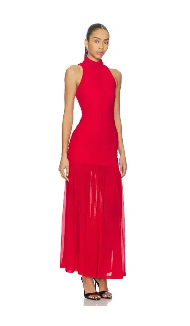 Bardot Orlana Mesh Maxi Dress | Thumbnail 2 Bardot Orlana Mesh Maxi Dress | Thumbnail 2