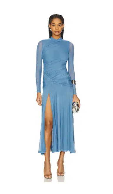 Bardot Liyana Ruched Mesh Dress | Thumbnail 1 Bardot Liyana Ruched Mesh Dress | Thumbnail 1