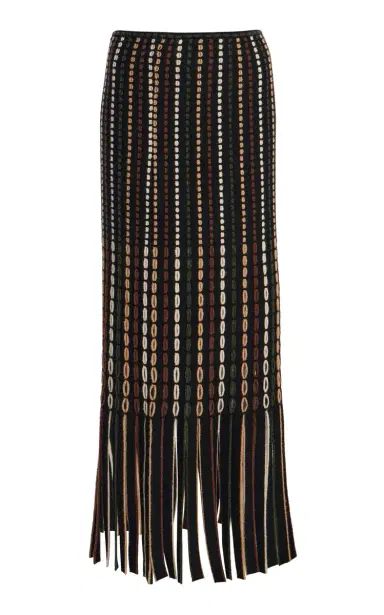 Ulla Johnson Ineze Fringe Wool Maxi Skirt | Thumbnail 1 Ulla Johnson Ineze Fringe Wool Maxi Skirt | Thumbnail 1