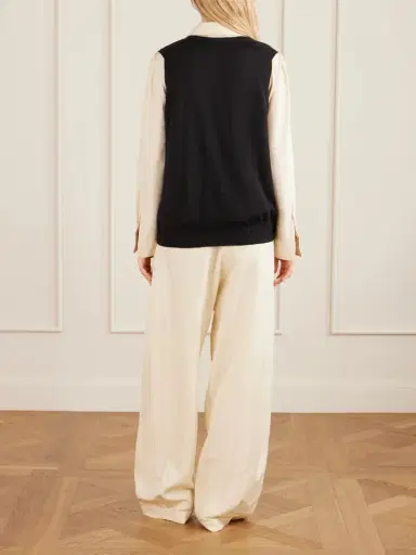 The Row Neel Cashmere Vest | Thumbnail 3 The Row Neel Cashmere Vest | Thumbnail 3