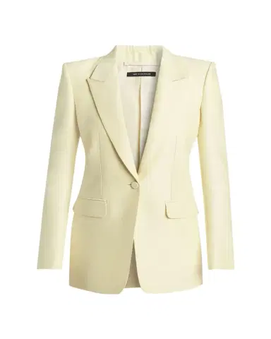 Tom Ford Wool Silk Single-Breasted Jacket | Thumbnail 1 Tom Ford Wool Silk Single-Breasted Jacket | Thumbnail 1