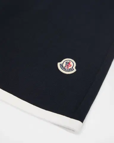 Moncler Boy's Logo Stretch Cotton Fleece Shorts | Thumbnail 3 Moncler Boy's Logo Stretch Cotton Fleece Shorts | Thumbnail 3