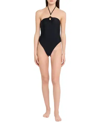 Ramy Brook Marjorie Ring Halter One-Piece Swimsuit | Thumbnail 1 Ramy Brook Marjorie Ring Halter One-Piece Swimsuit | Thumbnail 1