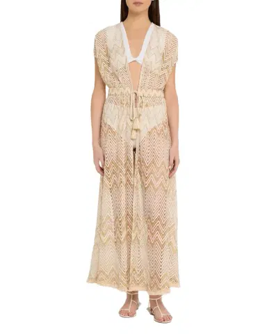 Ramy Brook Chevron Katherine Caftan Coverup | Thumbnail 1 Ramy Brook Chevron Katherine Caftan Coverup | Thumbnail 1