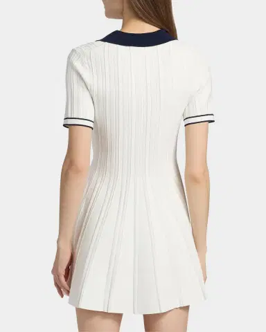 Simkhai Page Knit Polo Mini Dress | Thumbnail 2 Simkhai Page Knit Polo Mini Dress | Thumbnail 2