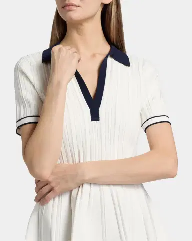 Simkhai Page Knit Polo Mini Dress | Thumbnail 4 Simkhai Page Knit Polo Mini Dress | Thumbnail 4