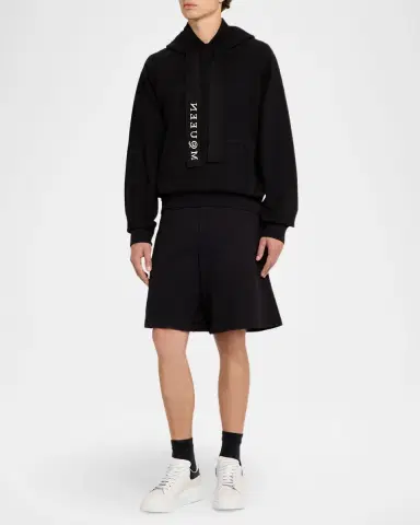 Alexander McQueen Men's Smooth Leather Oversized Sneakers | Thumbnail 3 Alexander McQueen Men's Smooth Leather Oversized Sneakers | Thumbnail 3