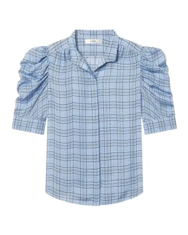 FRAME The Plaid Gillian Blouse | Thumbnail 1 FRAME The Plaid Gillian Blouse | Thumbnail 1