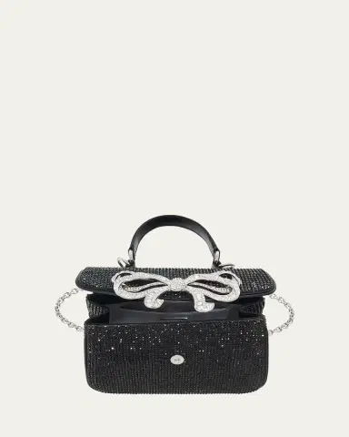Judith Leiber Couture Bow Crystal Top-Handle Bag | Thumbnail 4 Judith Leiber Couture Bow Crystal Top-Handle Bag | Thumbnail 4