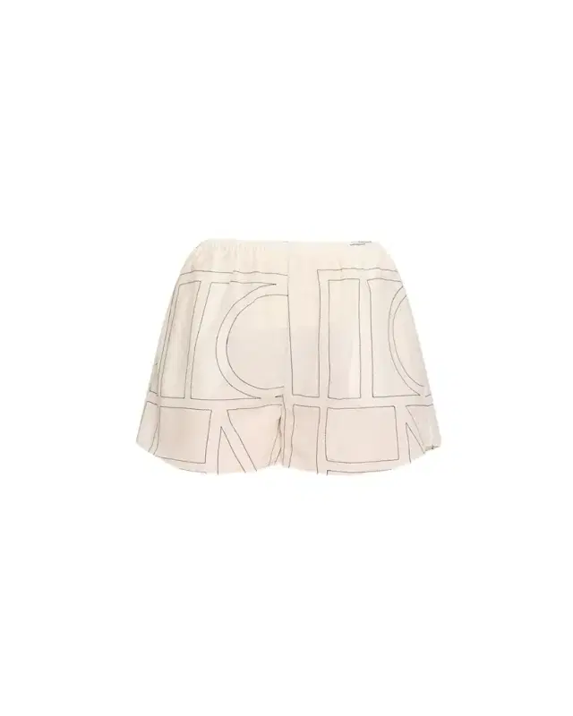 Monogram Cotton PJ Shorts Monogram Cotton PJ Shorts