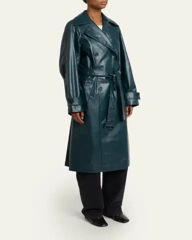Proenza Schouler Benedetta Coated Cotton Trench Coat | Thumbnail 4 Proenza Schouler Benedetta Coated Cotton Trench Coat | Thumbnail 4