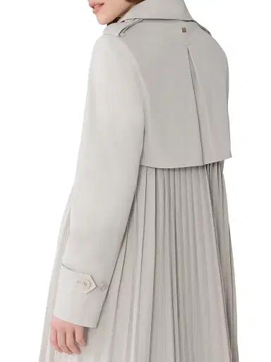 Soia & Kyo Women's Elanor Pleated Trench Coat - Light Oak - Size XL | Thumbnail 7 Soia & Kyo Women's Elanor Pleated Trench Coat - Light Oak - Size XL | Thumbnail 7
