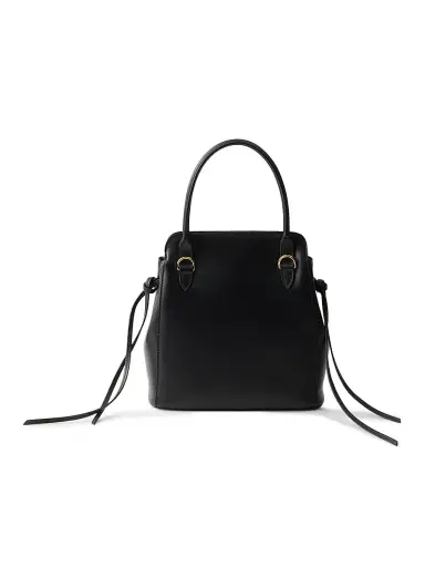 Prada Women's Carry Mini Leather Top Handle Bag - Black | Thumbnail 3 Prada Women's Carry Mini Leather Top Handle Bag - Black | Thumbnail 3