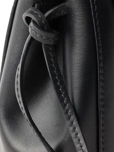 Prada Women's Carry Mini Leather Top Handle Bag - Black | Thumbnail 5 Prada Women's Carry Mini Leather Top Handle Bag - Black | Thumbnail 5