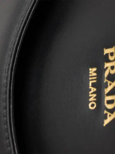 Prada Women's Carry Mini Leather Top Handle Bag - Black | Thumbnail 6 Prada Women's Carry Mini Leather Top Handle Bag - Black | Thumbnail 6