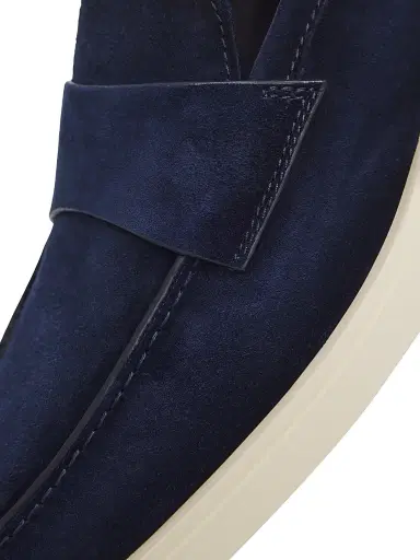 Santoni Men's Revolve Suede Loafers - Brown | Thumbnail 6 Santoni Men's Revolve Suede Loafers - Brown | Thumbnail 6