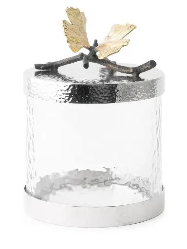Michael Aram Butterfly Ginkgo Extra Small Canister | Thumbnail 1 Michael Aram Butterfly Ginkgo Extra Small Canister | Thumbnail 1