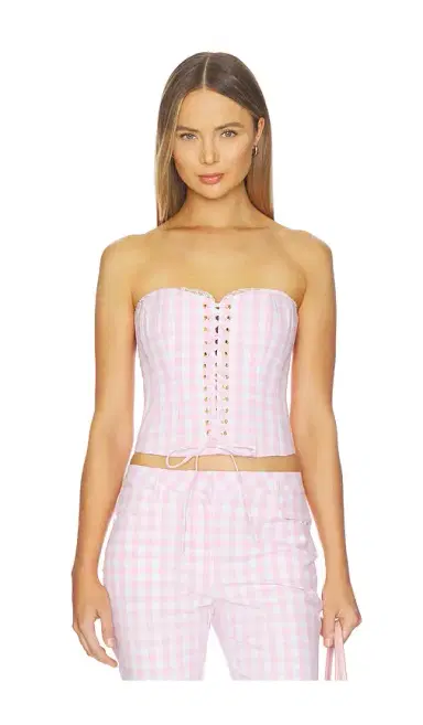 LoveShackFancy Bensen Bustier | Thumbnail 2 LoveShackFancy Bensen Bustier | Thumbnail 2