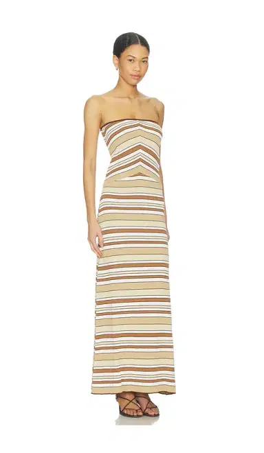 MINKPINK Vela Strapless Knit Midi Dress | Thumbnail 2 MINKPINK Vela Strapless Knit Midi Dress | Thumbnail 2