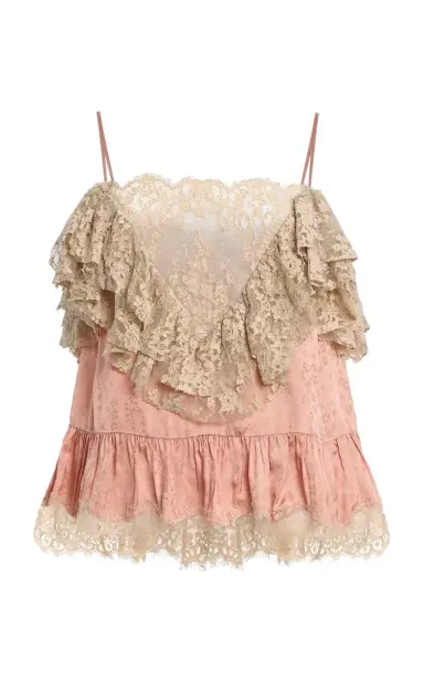 Sea Ethel Lace-Trimmed Jacquard Camisole Top | Thumbnail 21 Sea Ethel Lace-Trimmed Jacquard Camisole Top | Thumbnail 21