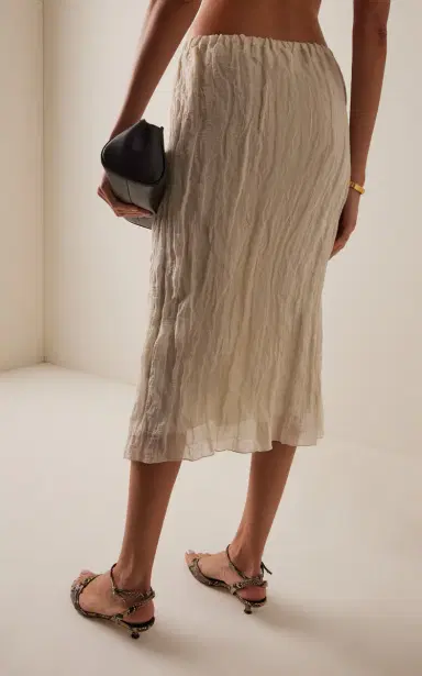 Róhe Textured Cotton-Blend Maxi Skirt | Thumbnail 4 Róhe Textured Cotton-Blend Maxi Skirt | Thumbnail 4